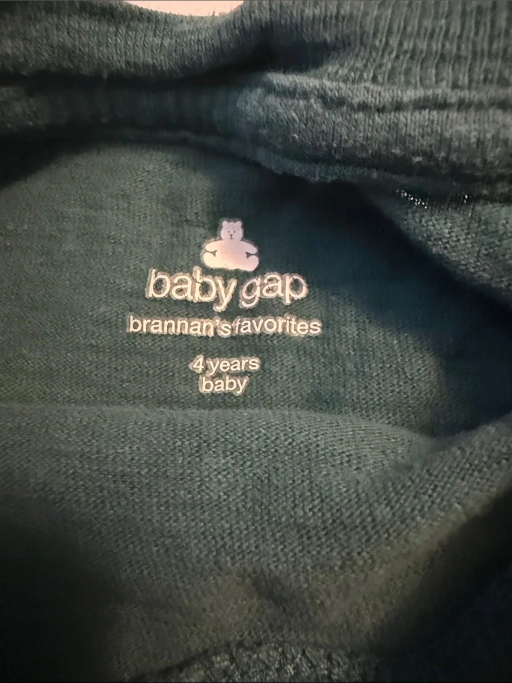 GAP Boys Long-Sleeve Pocket Tee in Deep Teal